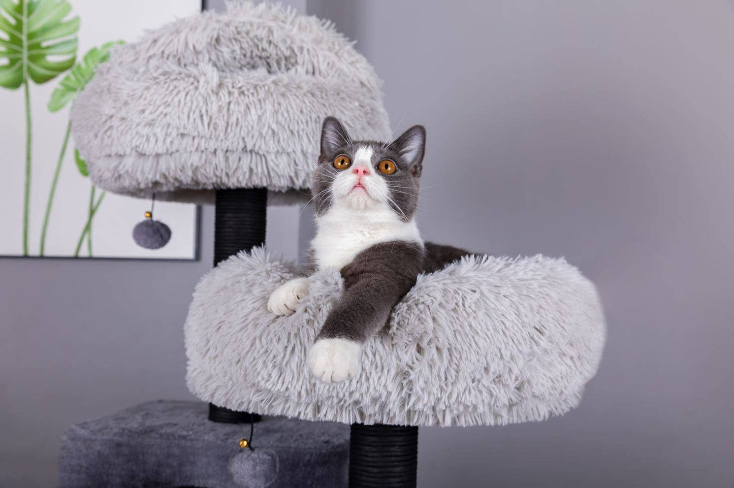 Catry Bradbury 7 Level Gray Cat Tree