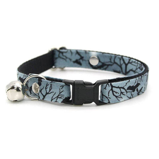 Witching Hour Gray Bat Collar Made By Cleo