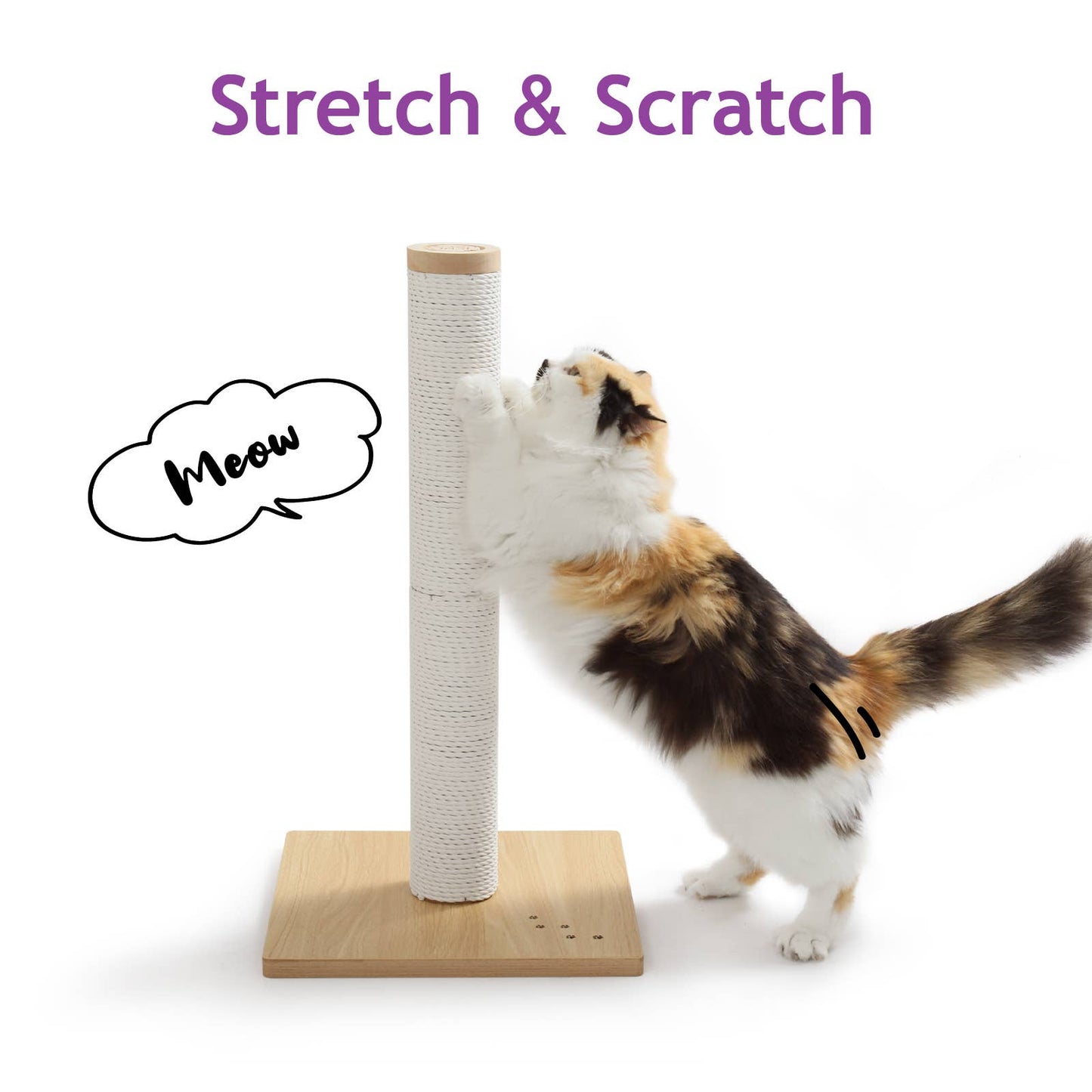 Premium Comfort Scratching Post