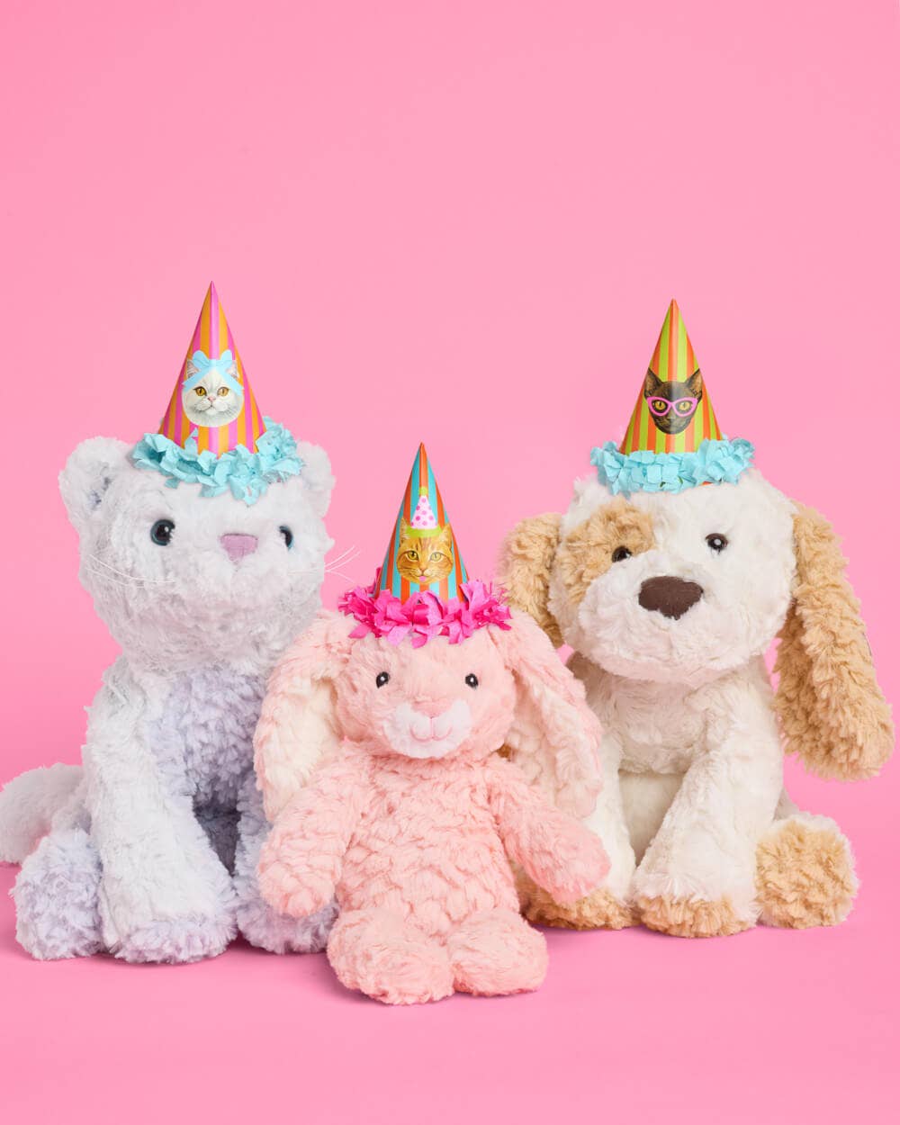 Cat Mini Party Hats | cat party, kids birthday, kitty