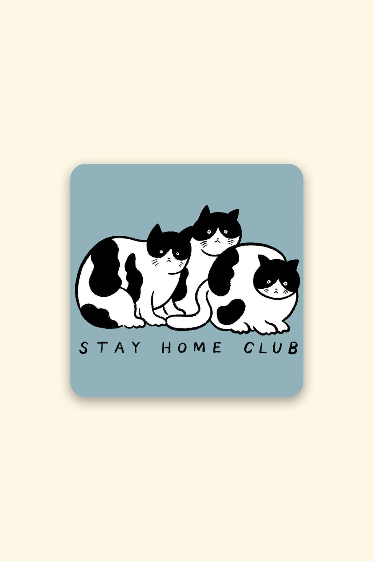 Tuxedo Cats Sticker | Waterproof Vinyl Sticker