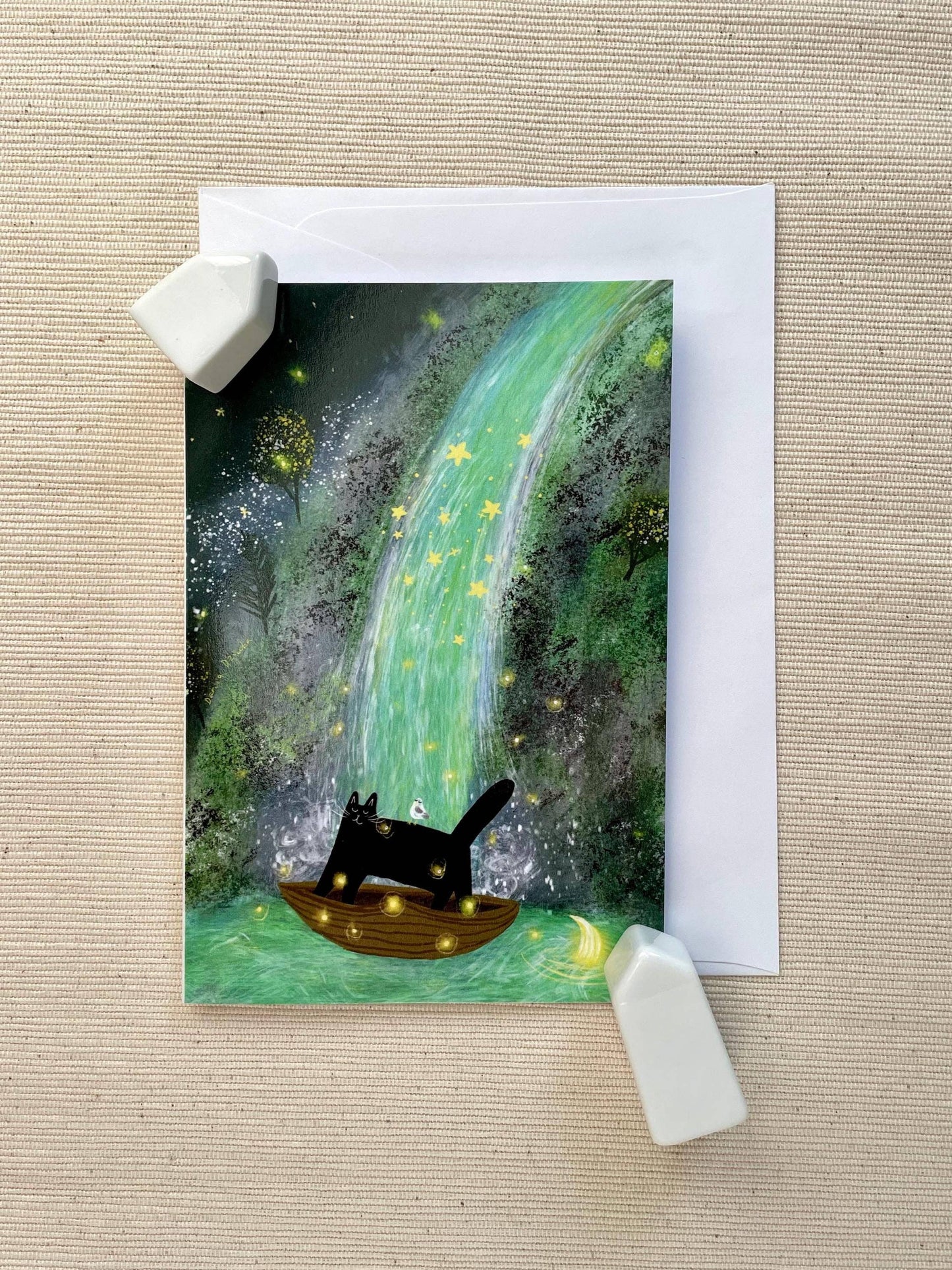 Black Cat Waterfall — Dariia Dziuba