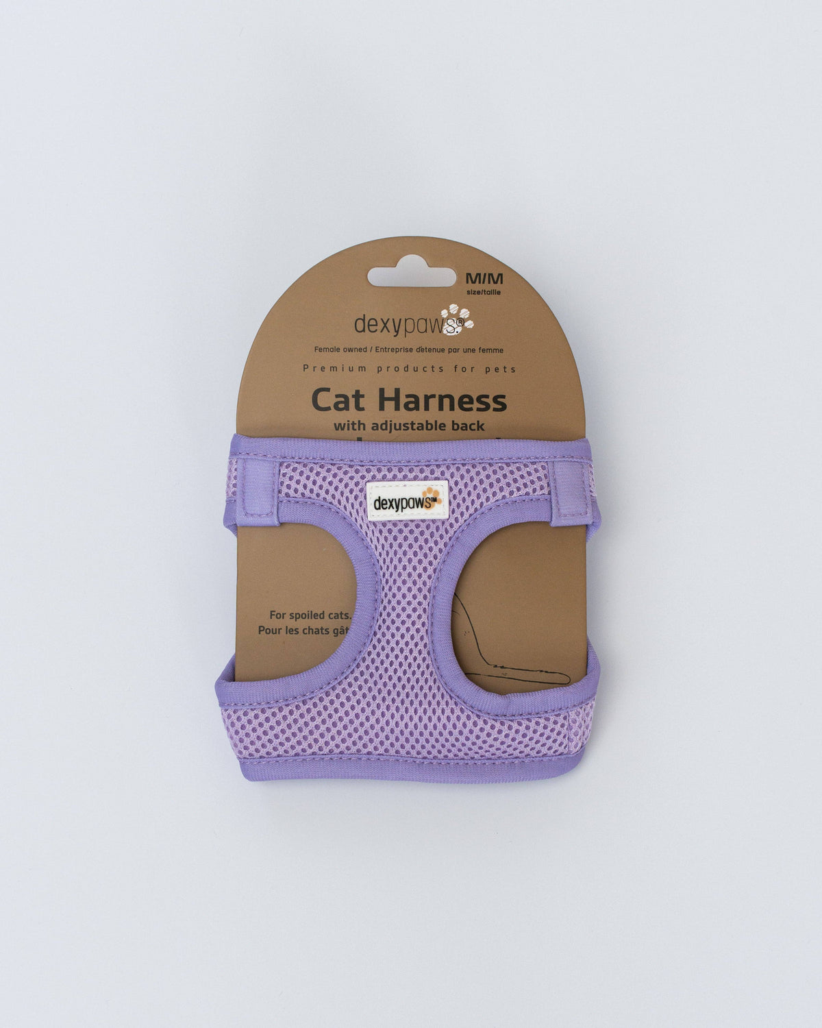 Dexypaws Cat Harness - Lilac