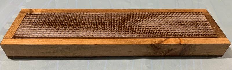 Handmade Wooden Cat Scratch Board | Cat Scratcher Guy