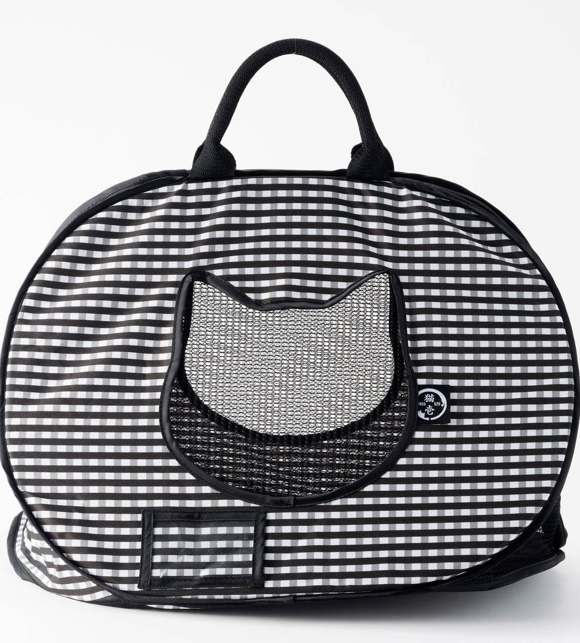 Necoichi Ultralite Pop-up Cat Carrier (Black)