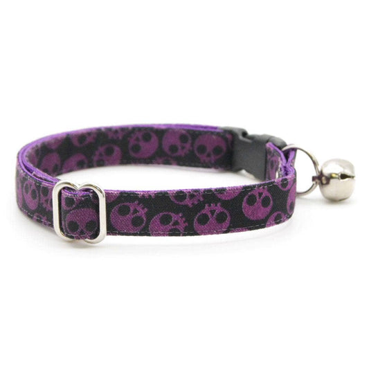 Purple Skull Collar Made By Cleo