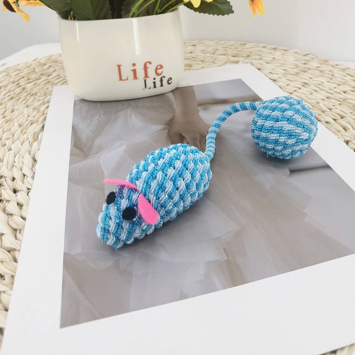 Moo - Long Tail Mouse Chase Cat Toy
