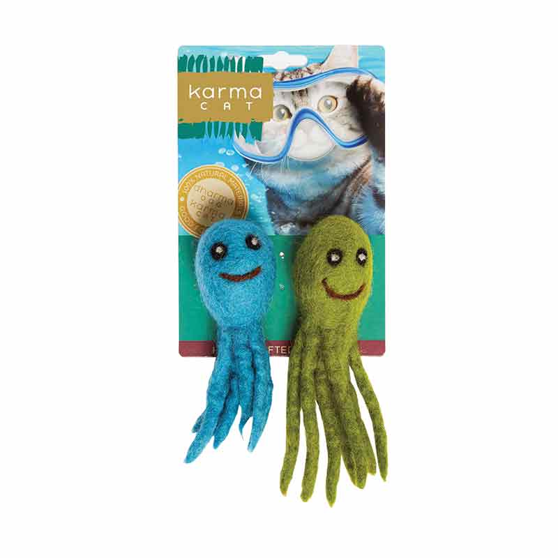 Karma Cat - Toy - Octopus - 2 pk