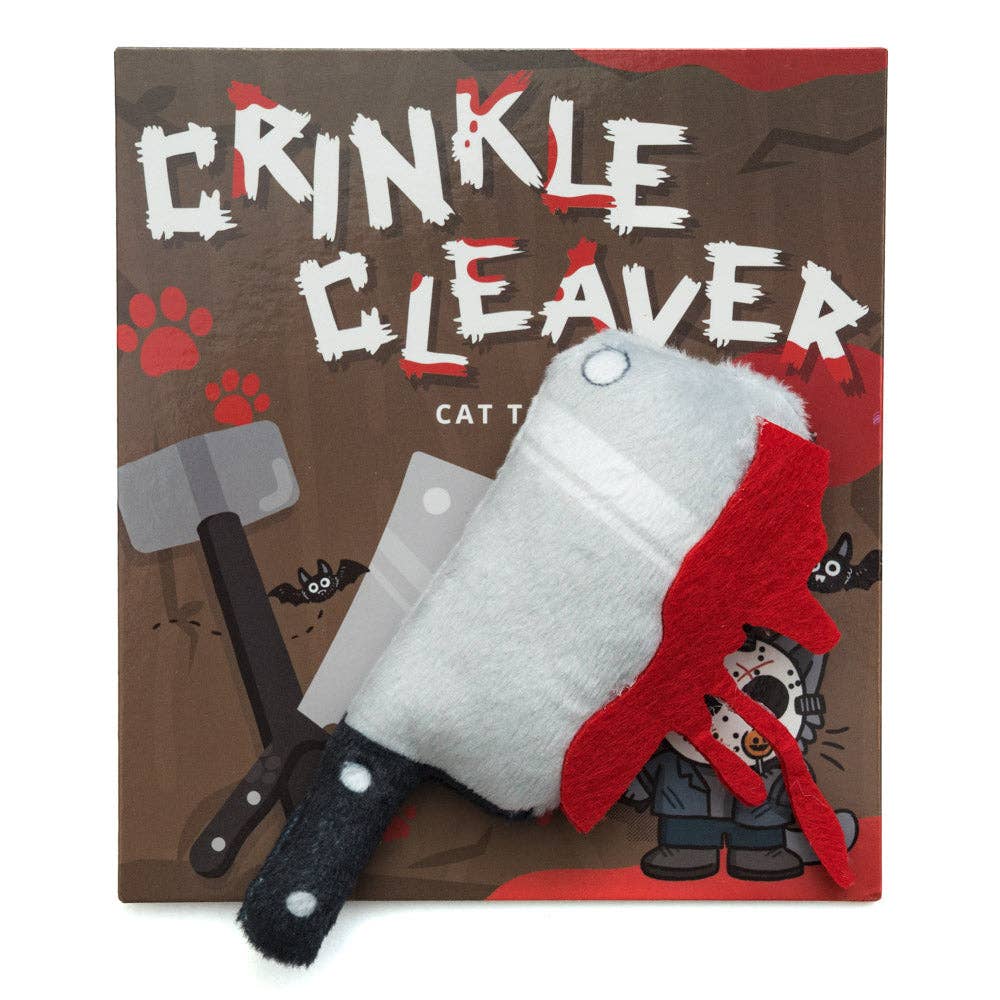 Crinkle Cleaver Cat Toy