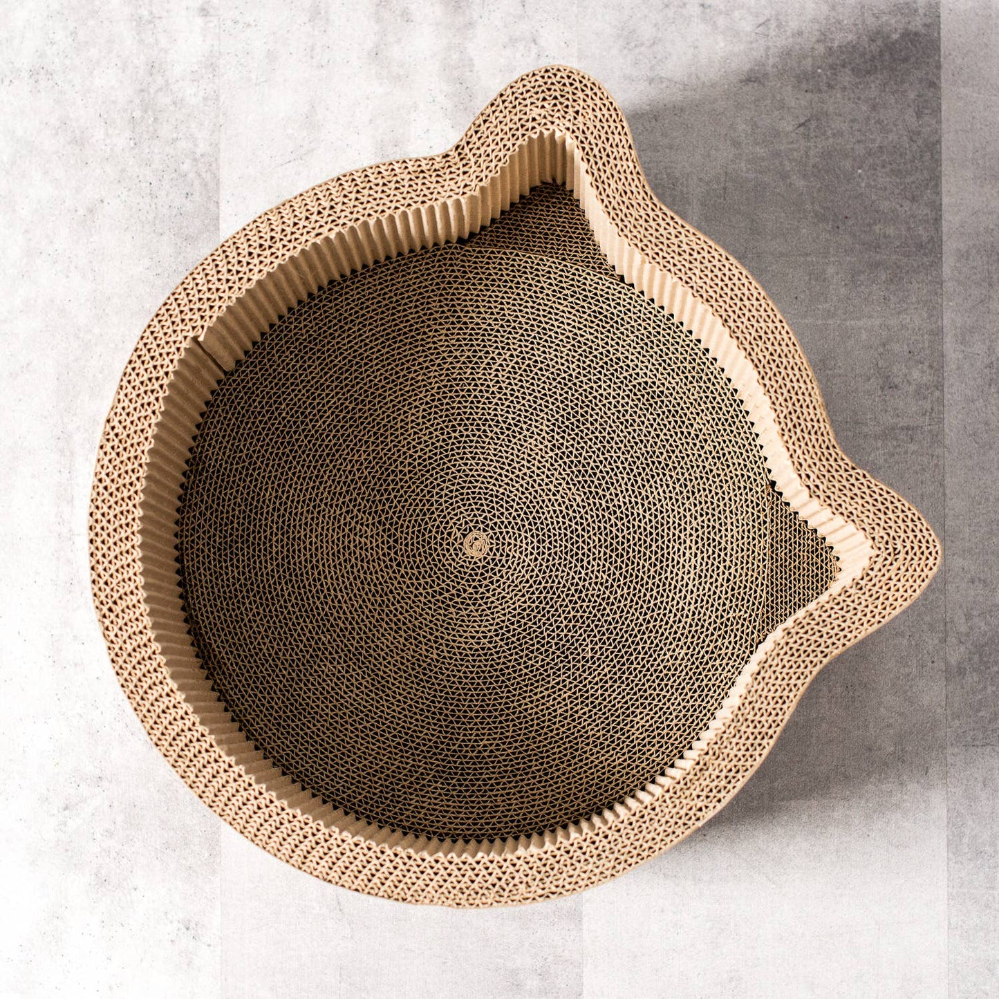 Cat-Headed Scratcher Bed (Birch)