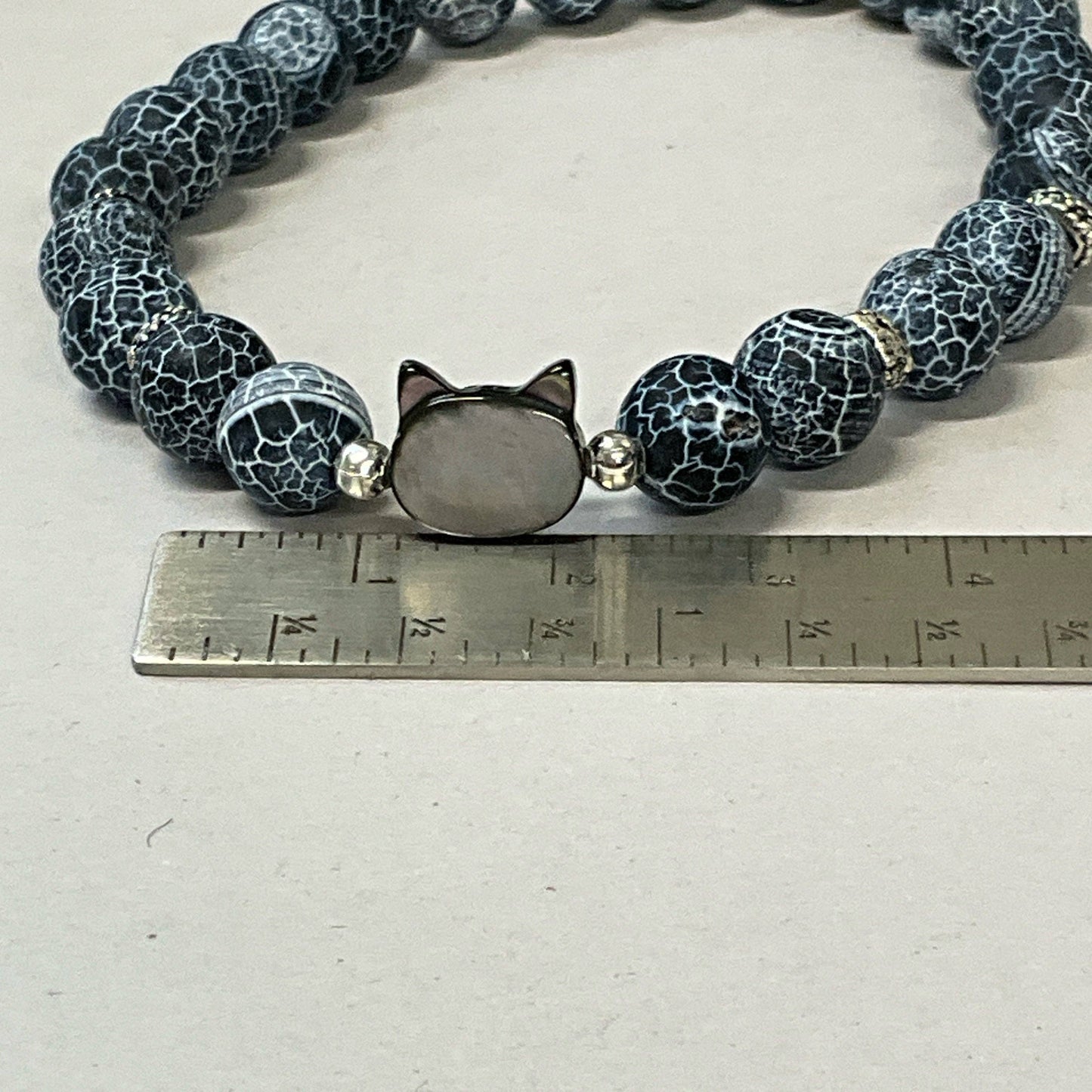 Kitty Cat Gemstone Bracelet