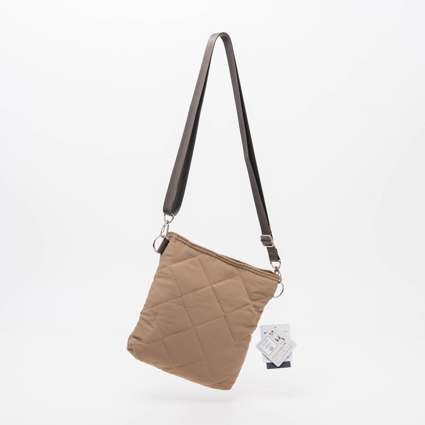 Kusuguru Japan Embroidered Cat Compact Crossbody Bag