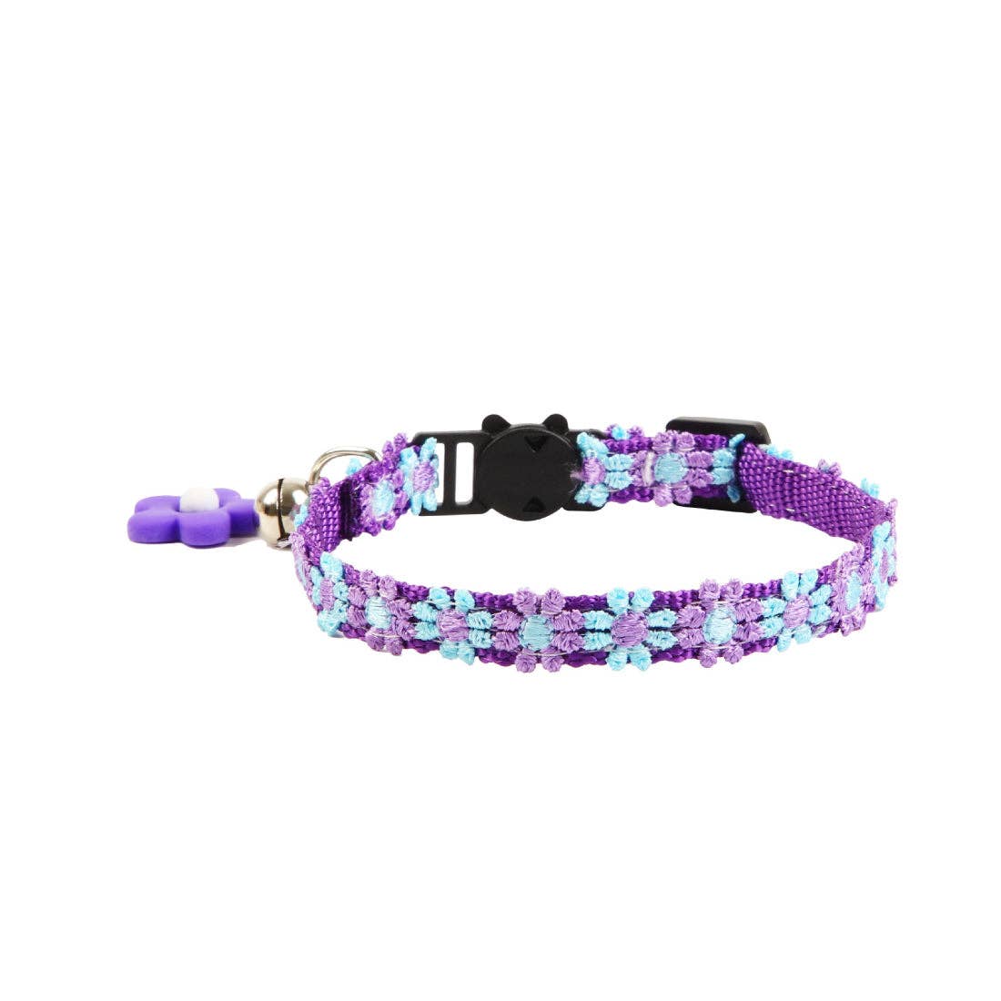 Mokka - Rainbow Daisy Pattern Cat Collar