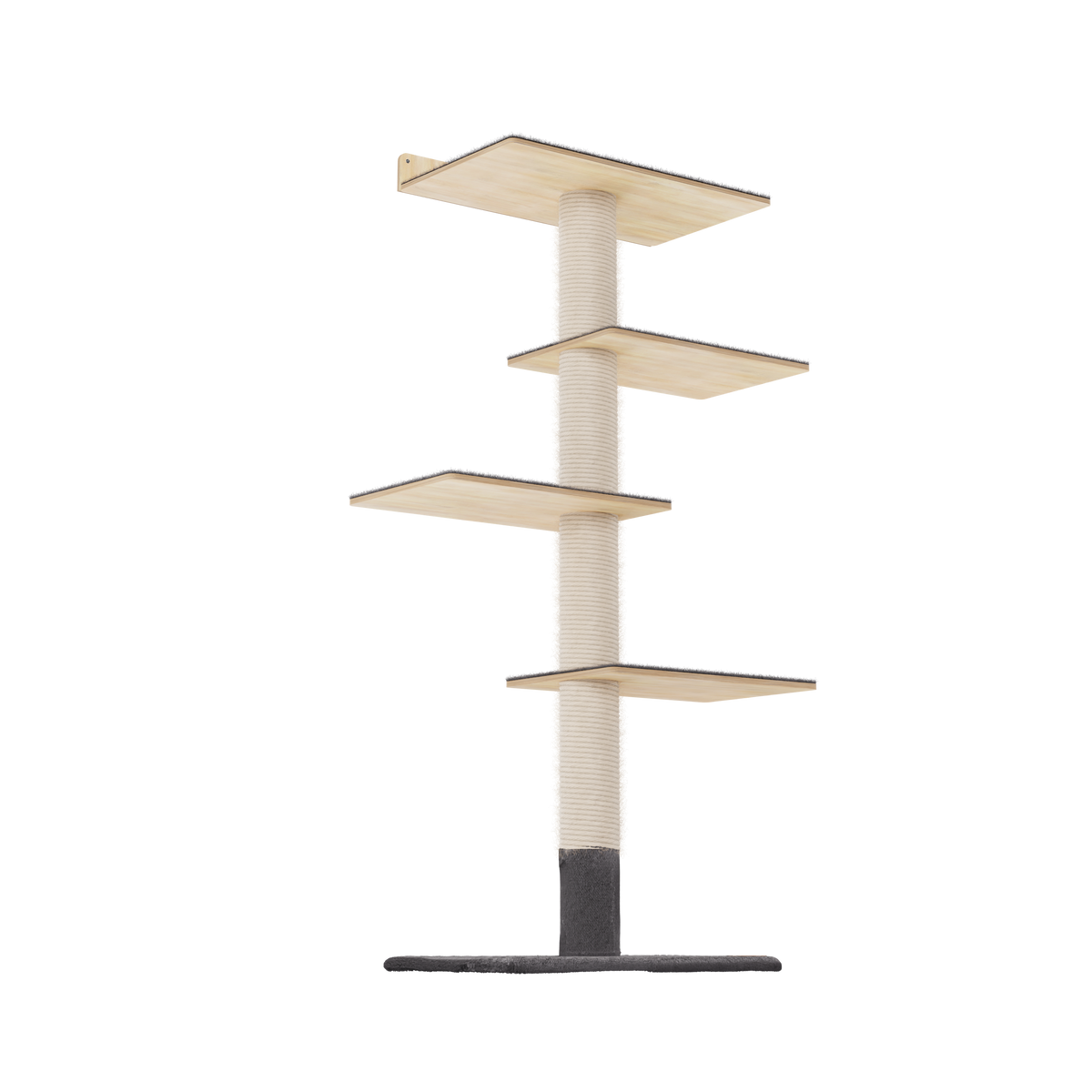 The Tower Wall-Mounted Cat Tree | The Mural Collection