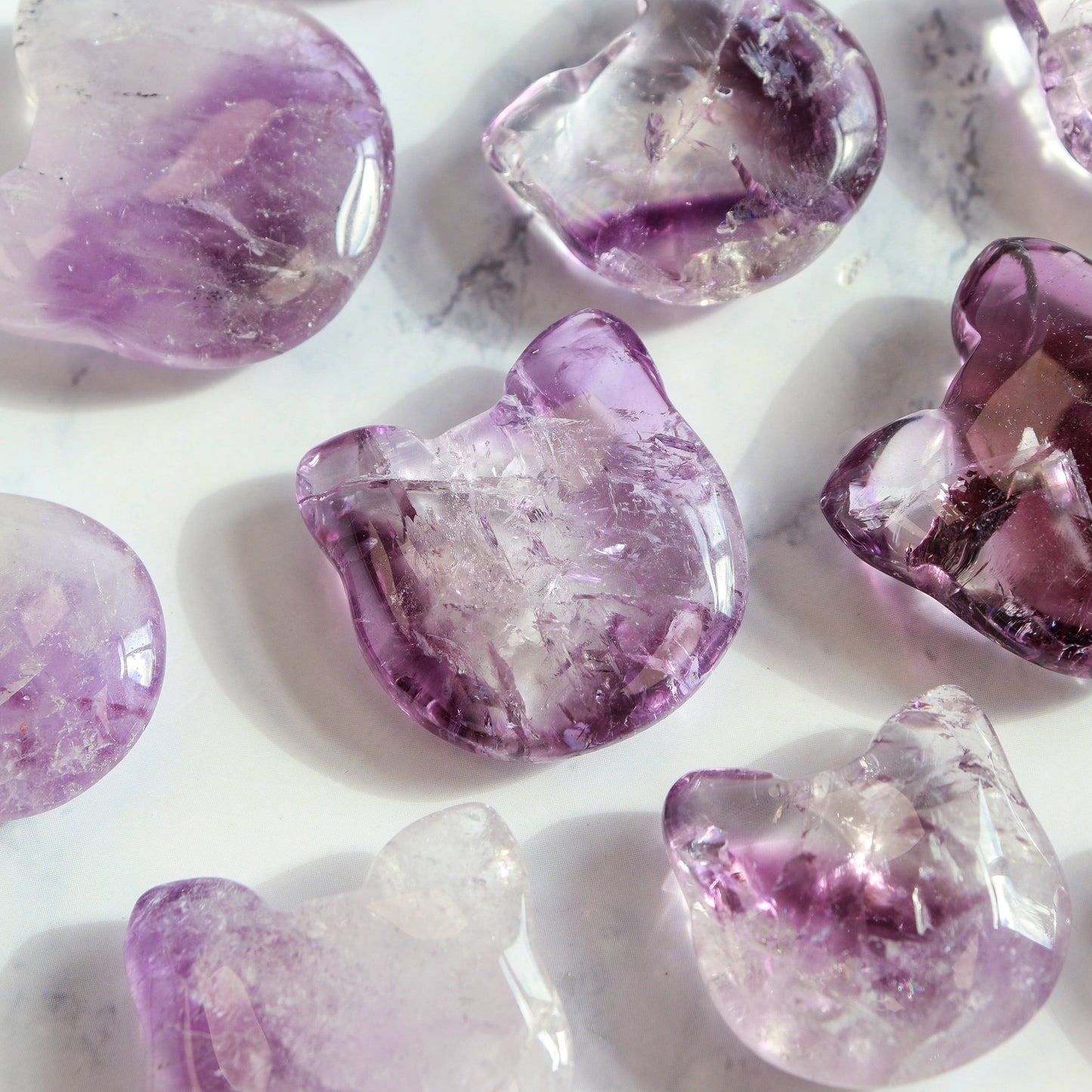 Amethyst Kitty Face, Crystal Cat