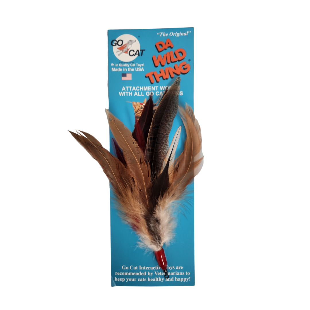 Go Cat Da Bird Refill — Da Wild Thing Multi-Feather Attachment