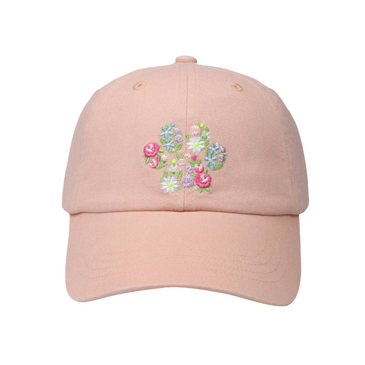 Floral Paw Hat | Embroidered Paw Print Baseball Cap | Gift for Pet Lovers | HatPhile