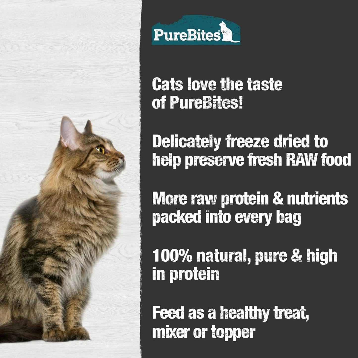 PureBites Freeze-Dried Minnow Cat Treats — Single Ingredient, 1.09 oz
