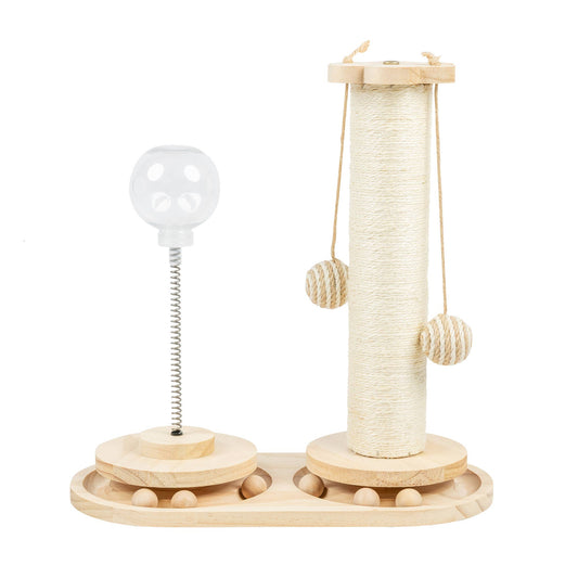 Interactive Scratch Post and Activity Center