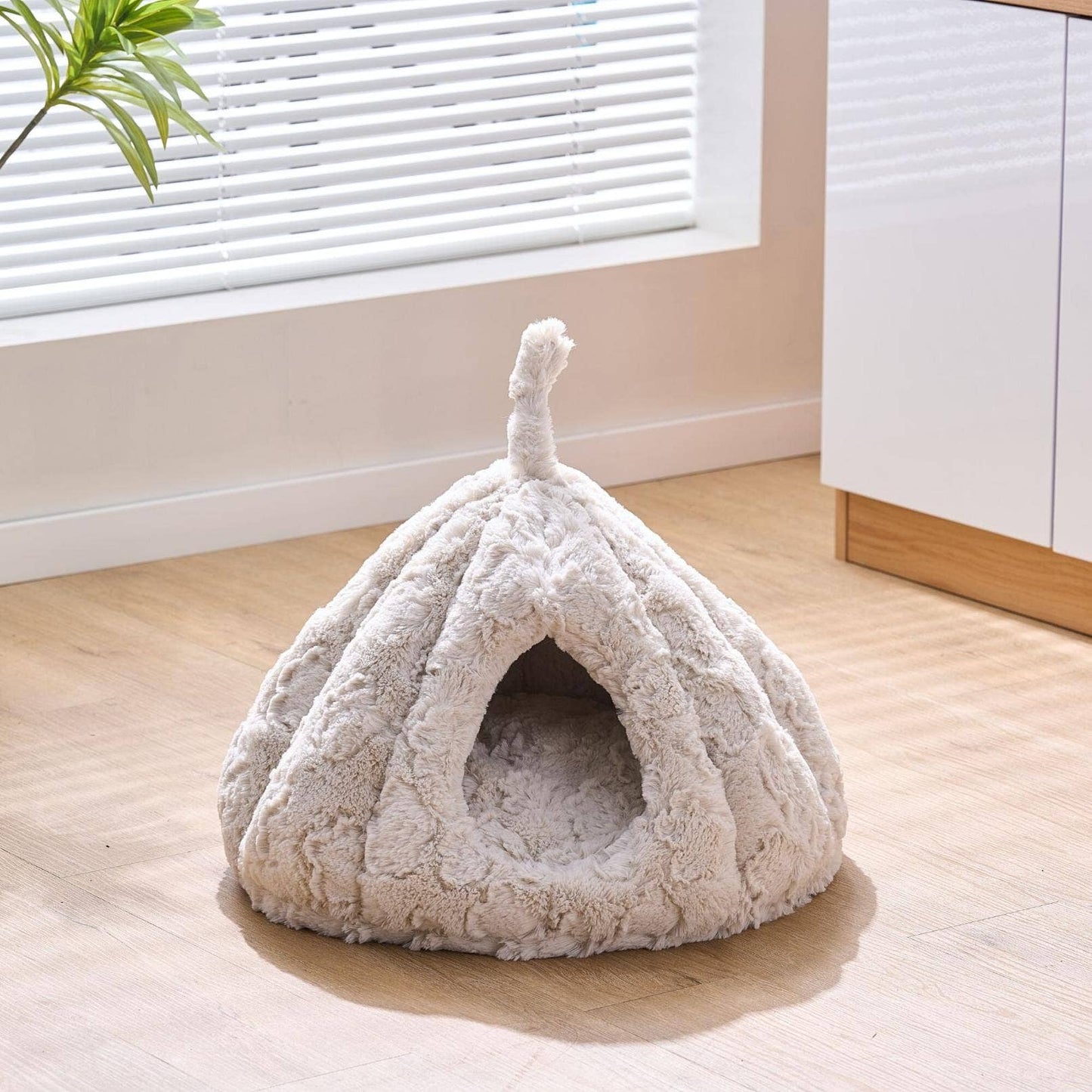 PetPals Anxiety Calming Cat Bed - Rose Hut