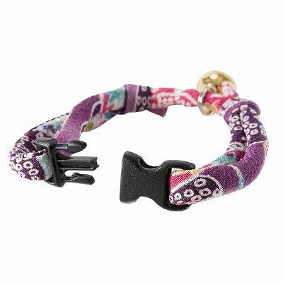 Necoichi Chirimen Hanabi Fireworks Cat Collar
