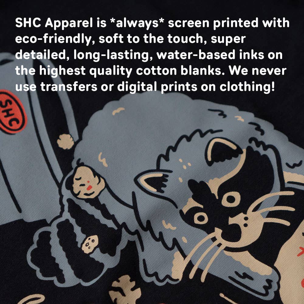 Overreact T-Shirt | Espresso | Graphic Cat Tee