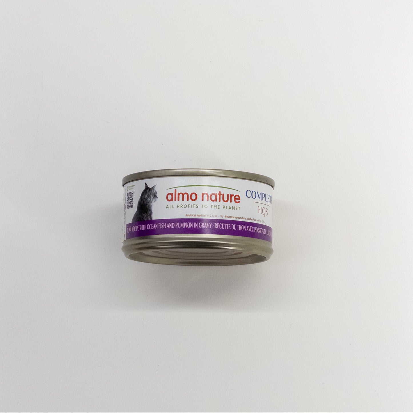 Almo Nature HQS Complete Tuna with Ocean Fish & Pumpkin in Gravy 70g
