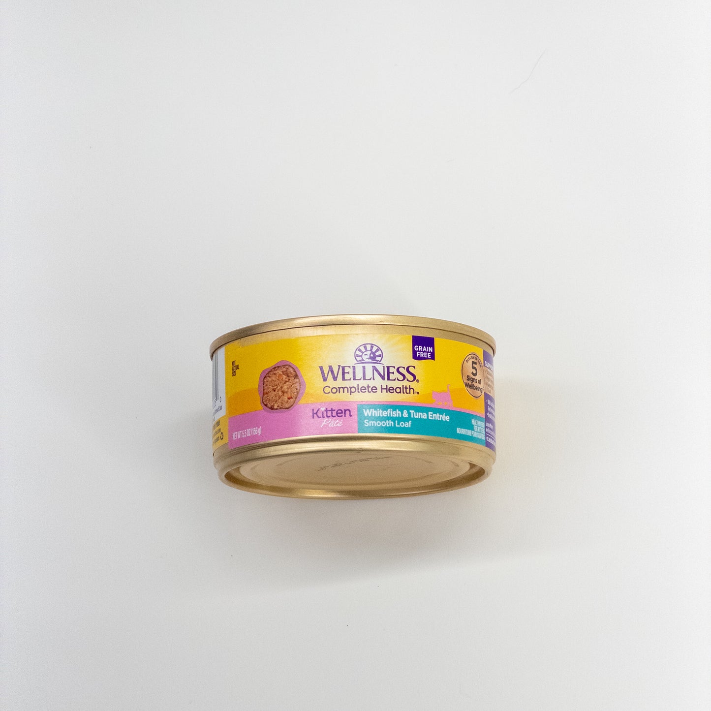 Wellness Complete Health Pate Kitten Whitefish & Tuna  (5.5 oz)