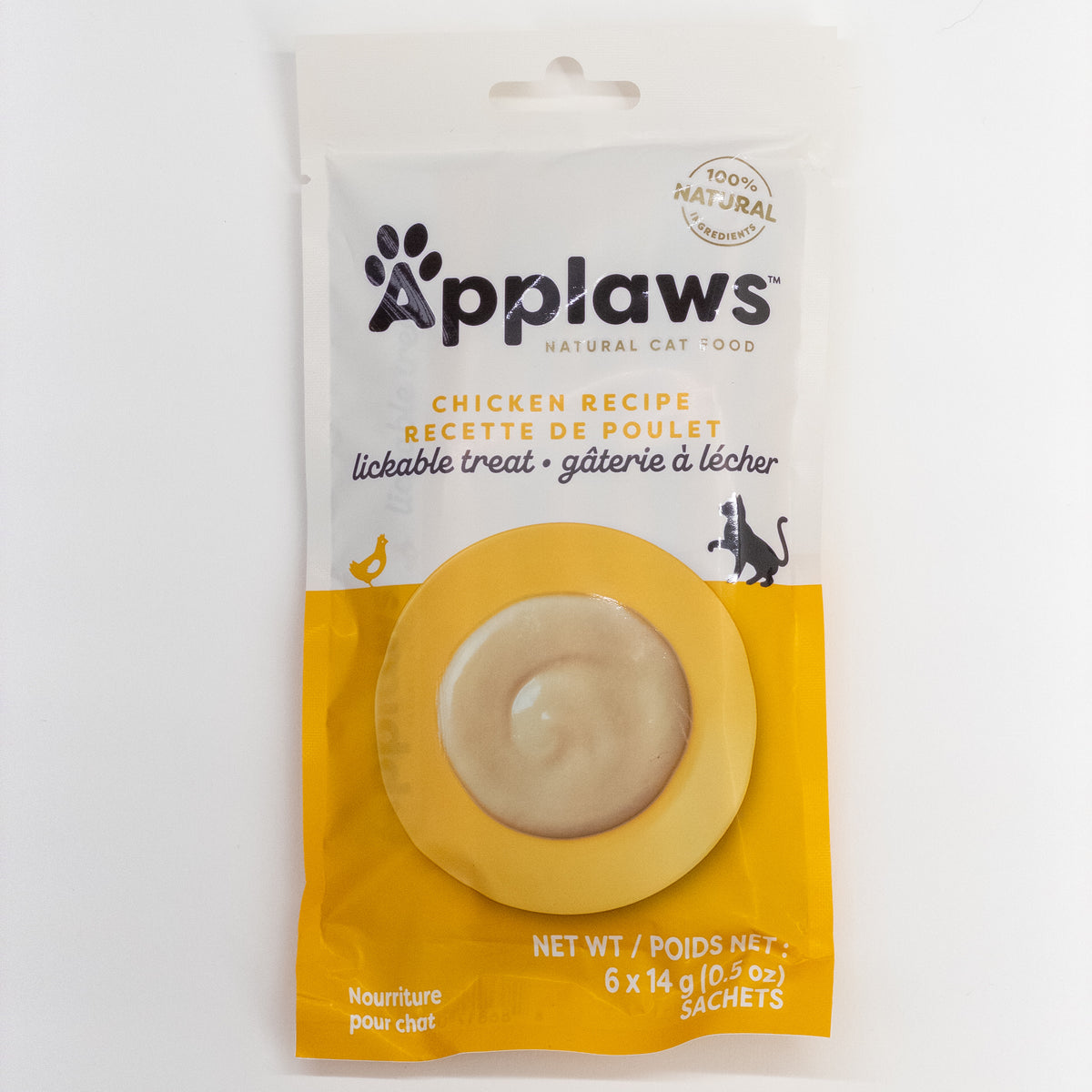 Applaws Lickable Puree Cat Treats - 3 Flavours, 6 x 14 g