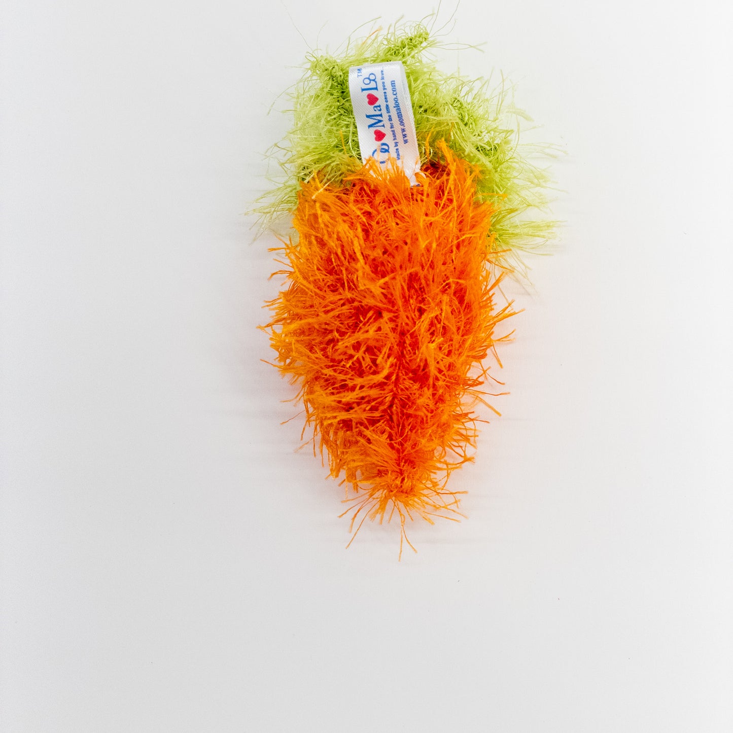 Oomaloo Crocheted Cat Vegetable Toy with Catnip
