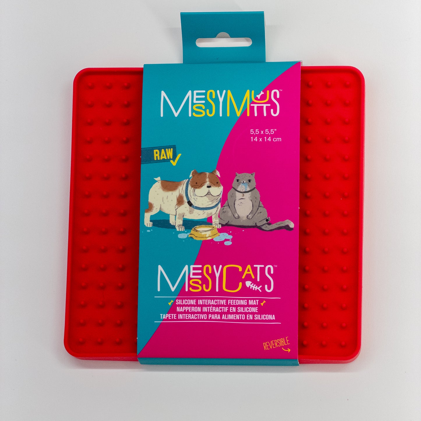 Messy Cats Silicone Interactive Feeding Mat