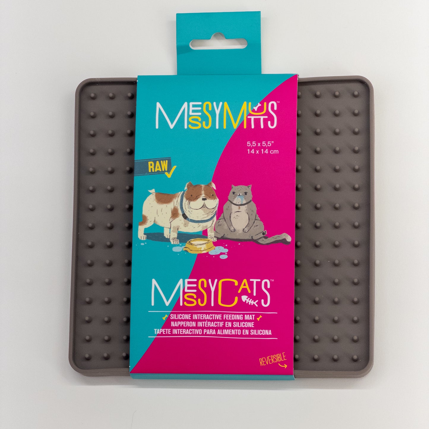 Messy Cats Silicone Interactive Feeding Mat