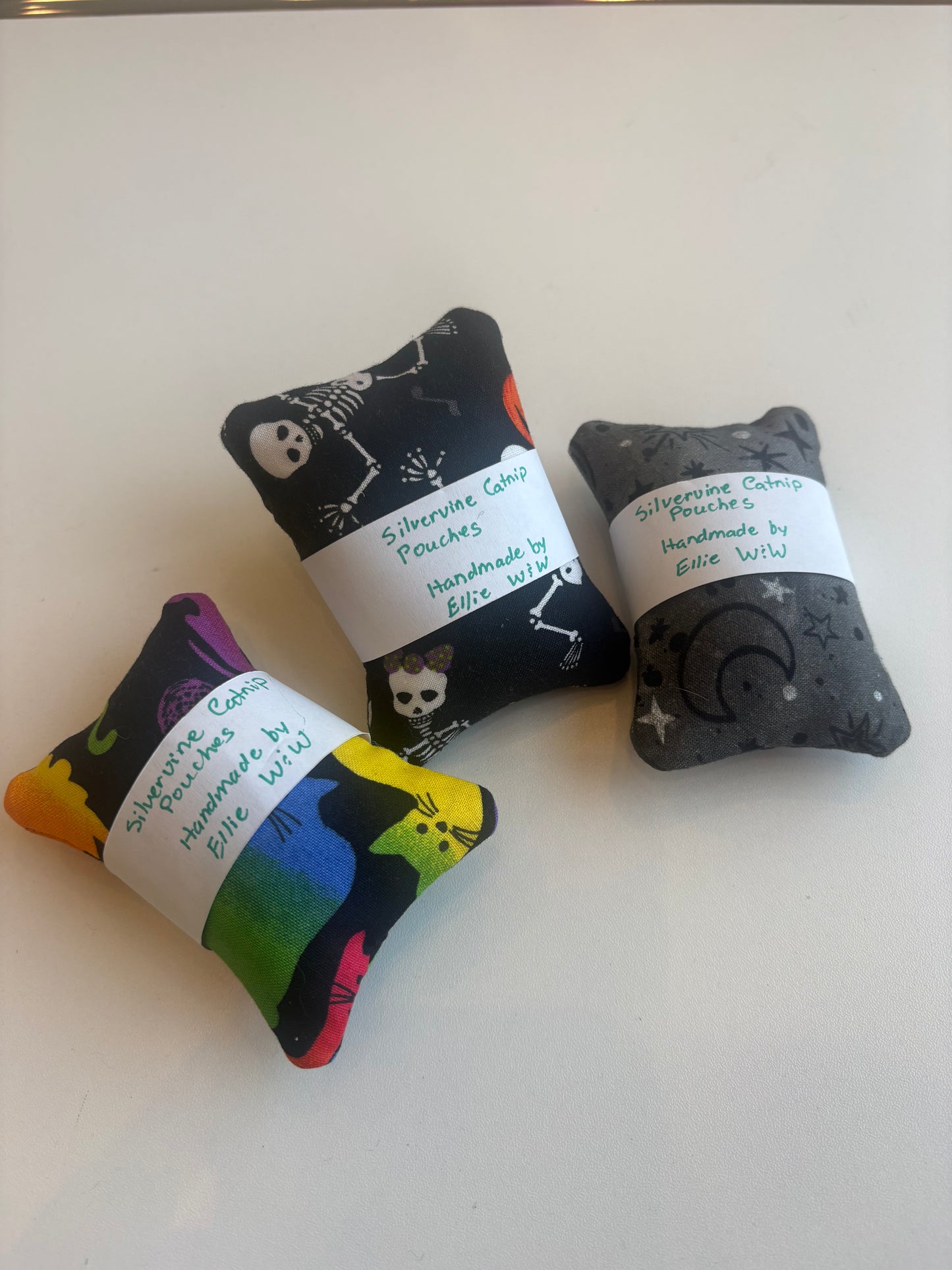 Ellie’s Handmade Silvervine & Catnip Pouches