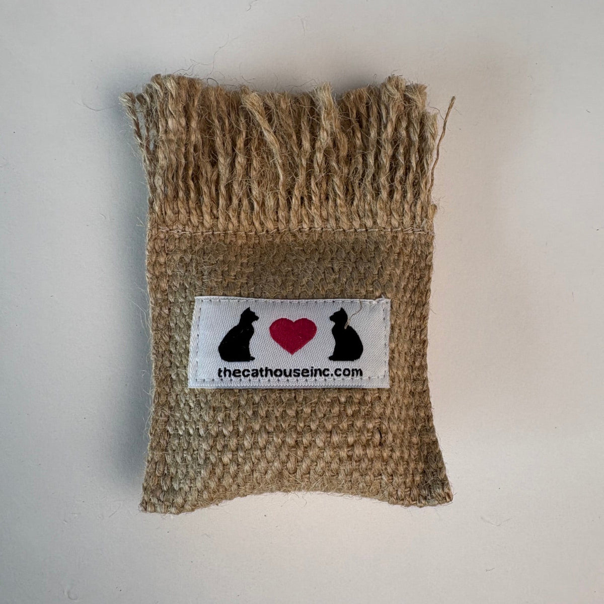 The Cat House Honeysuckle Catnip Burlap Bopper