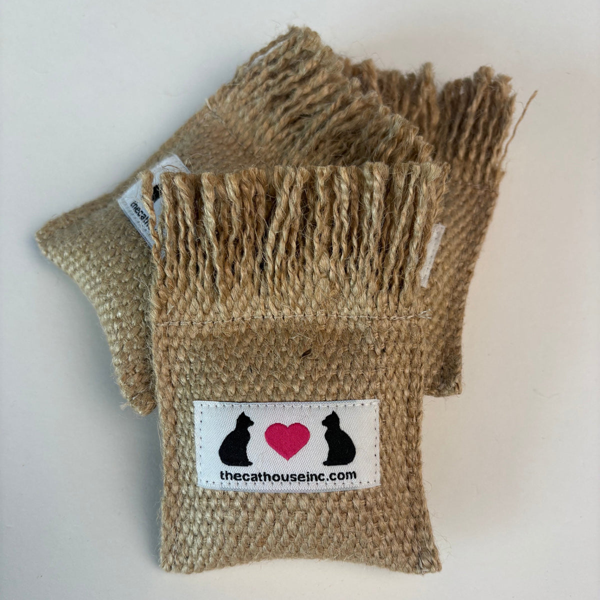 The Cat House Honeysuckle Catnip Burlap Bopper