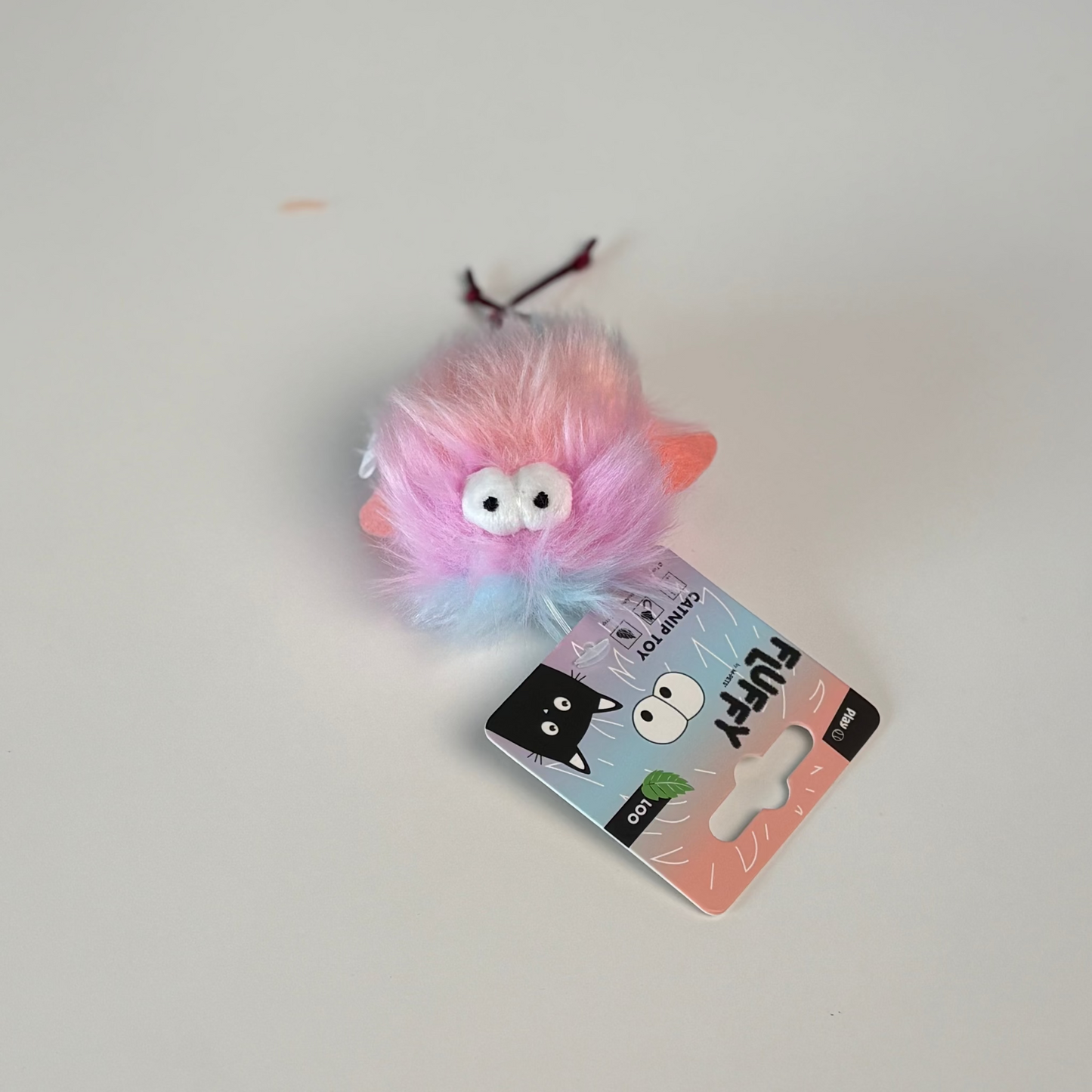 FLUFFY Catnip Toy Loo