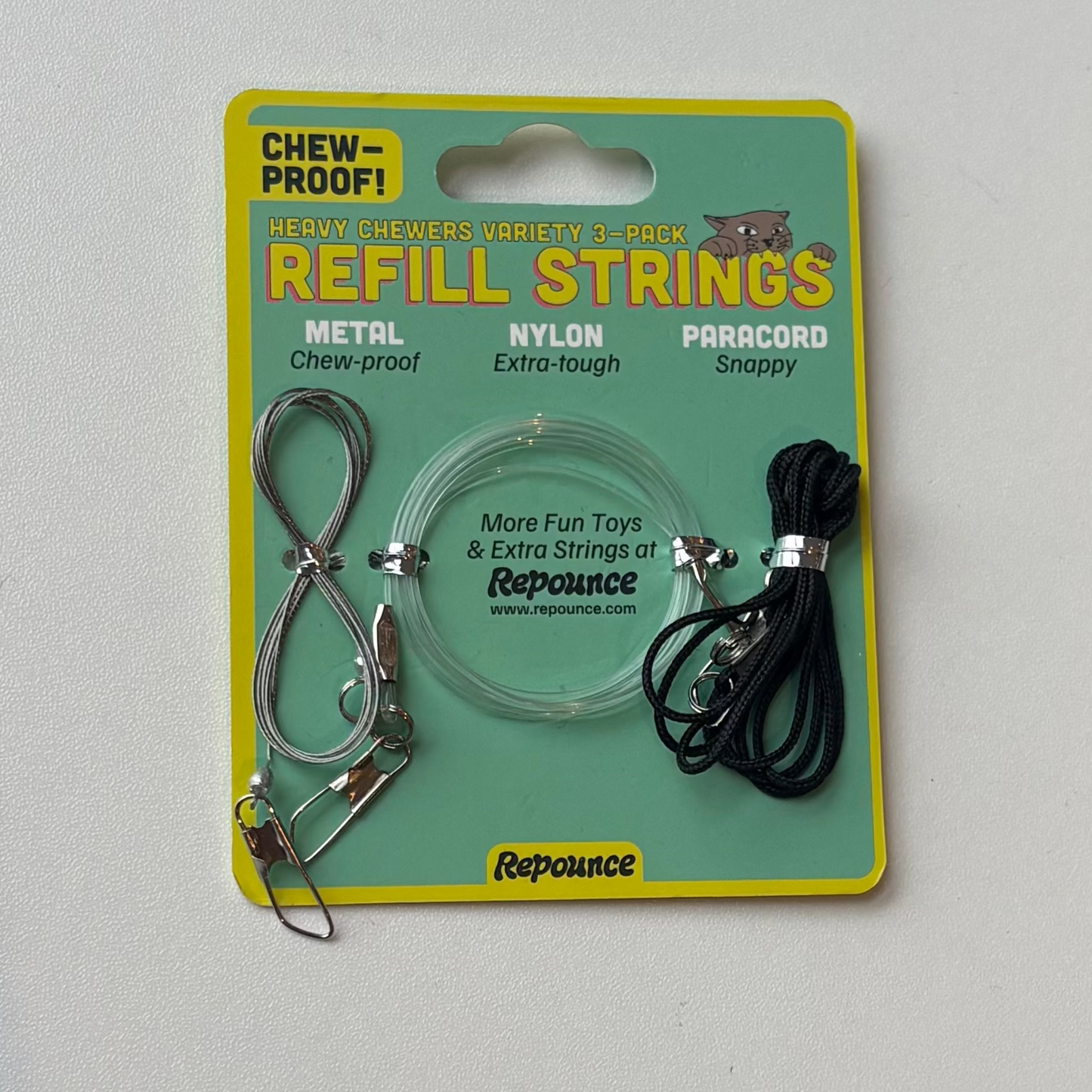 Heavy Chewers Pack: Replacement Strings for the Forever Stick