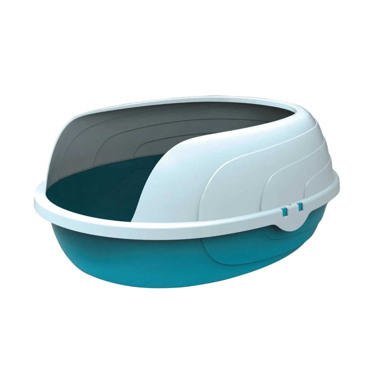Sherbin Cat Litter Tray with Rim