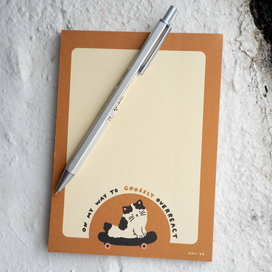 Stay Home Club Overreact Notepad
