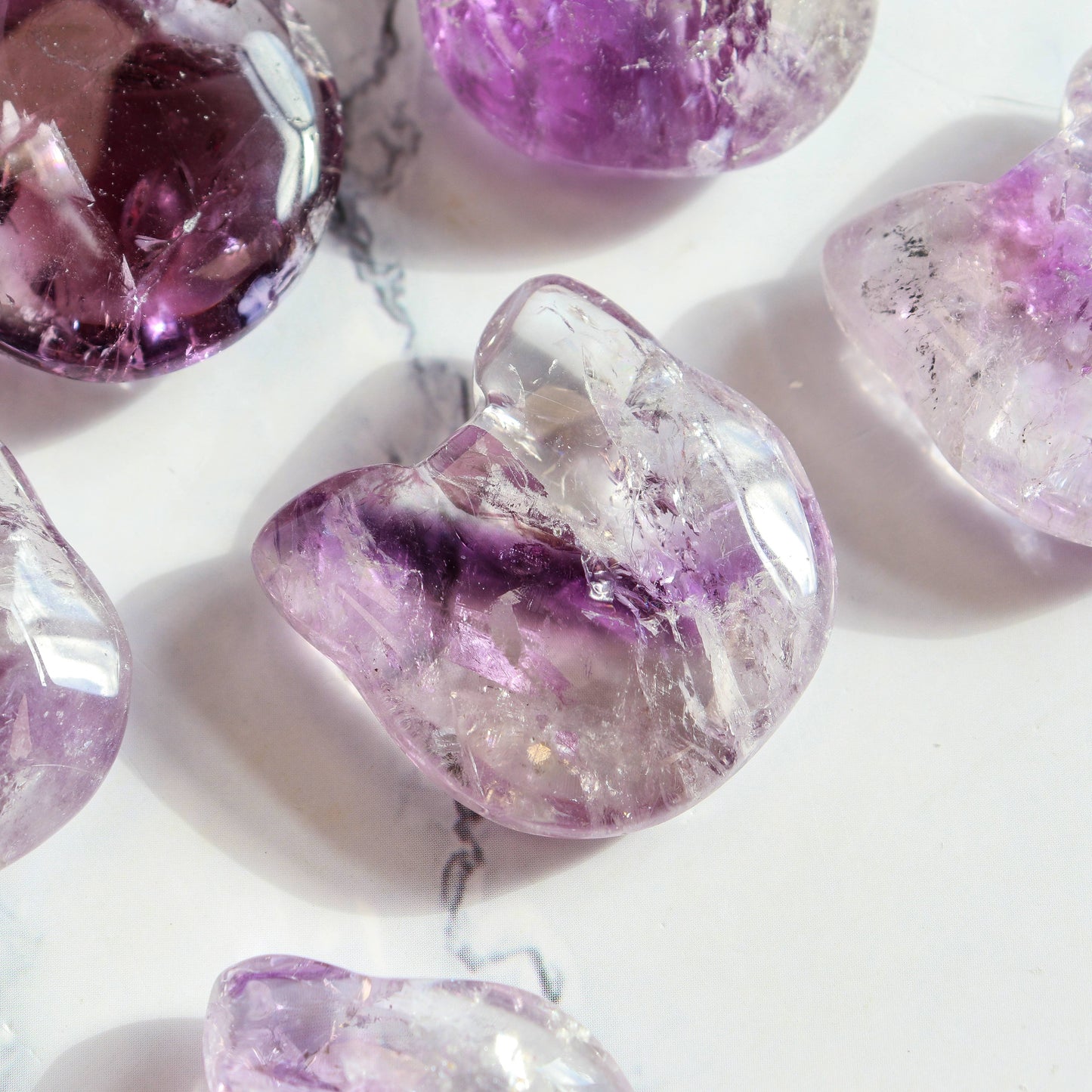 Amethyst Kitty Face, Crystal Cat
