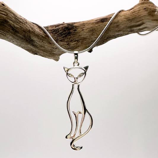 Sleek & Sassy Cat Necklace