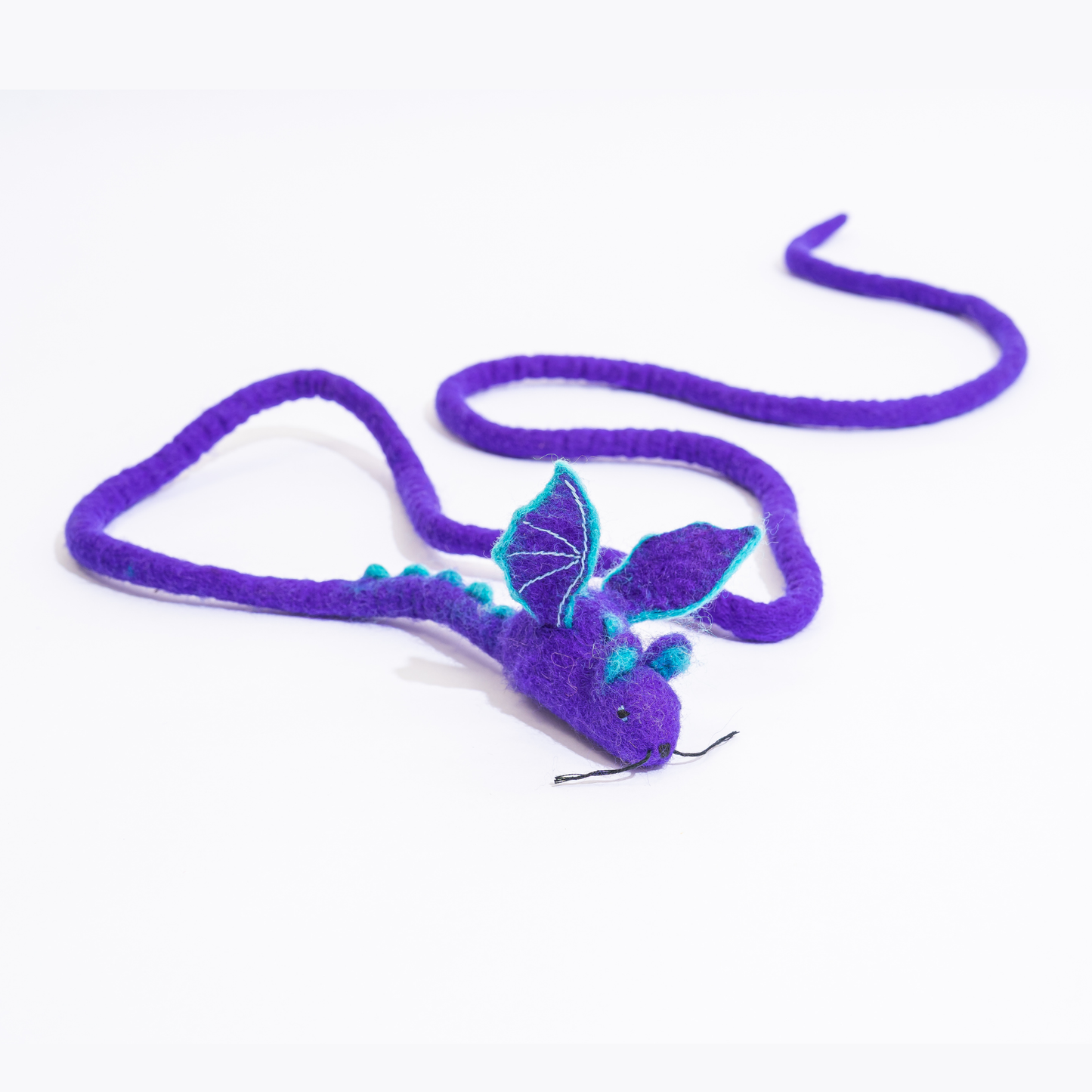 Wool Mouse Cat Toy with 6-Foot Tail