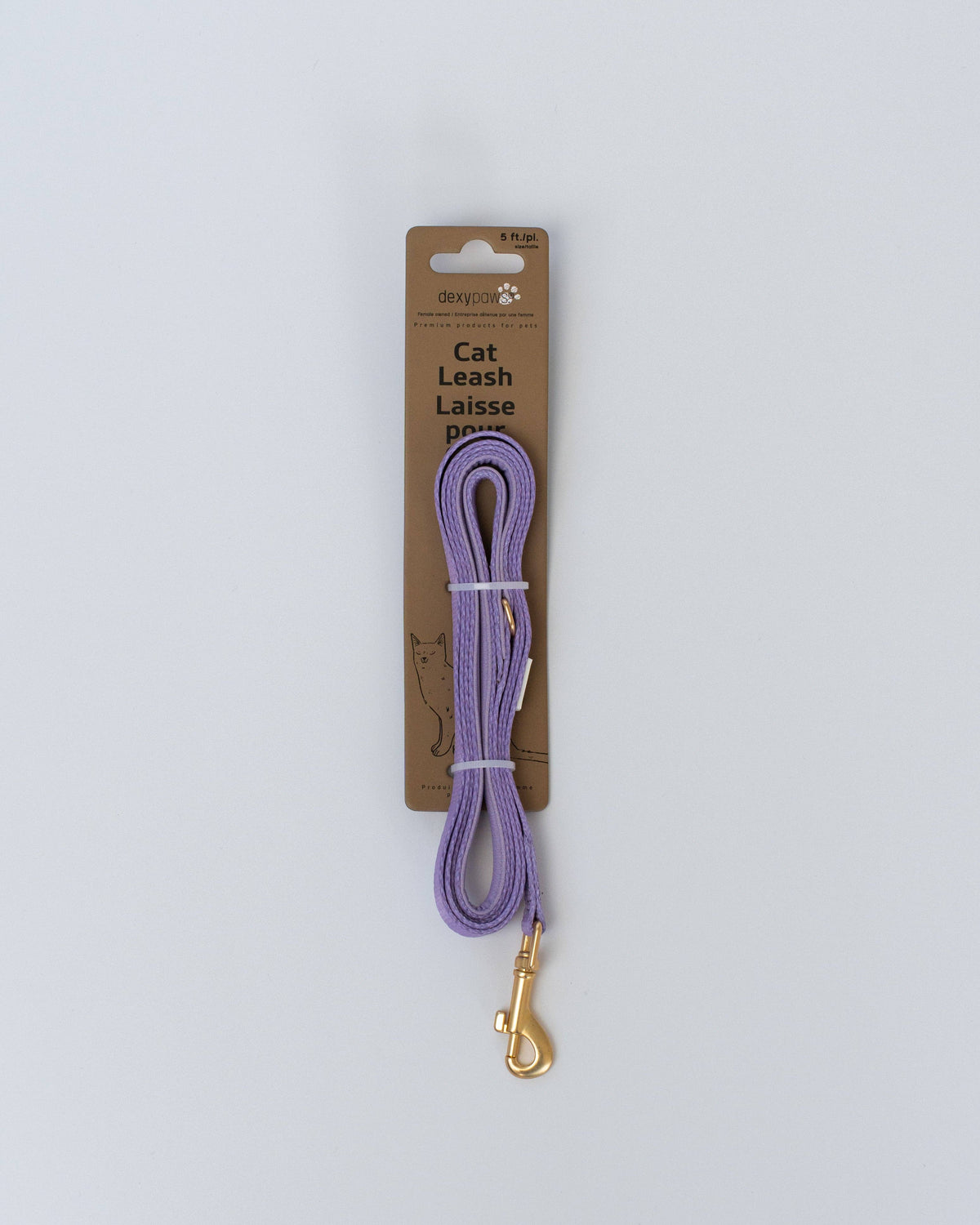Dexypaws Cat Leash - Lilac