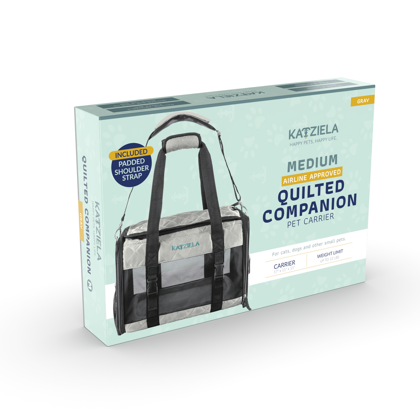 Airline Approved Quilted Companion Carrier