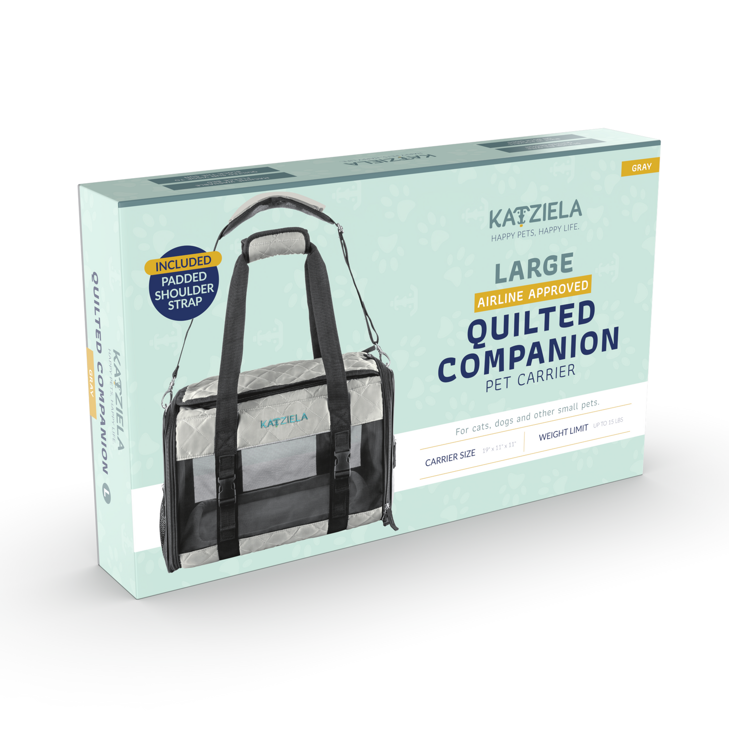 Airline Approved Quilted Companion Carrier