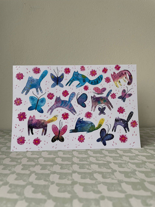 Cats and Butterflies — Dariia Dziuba
