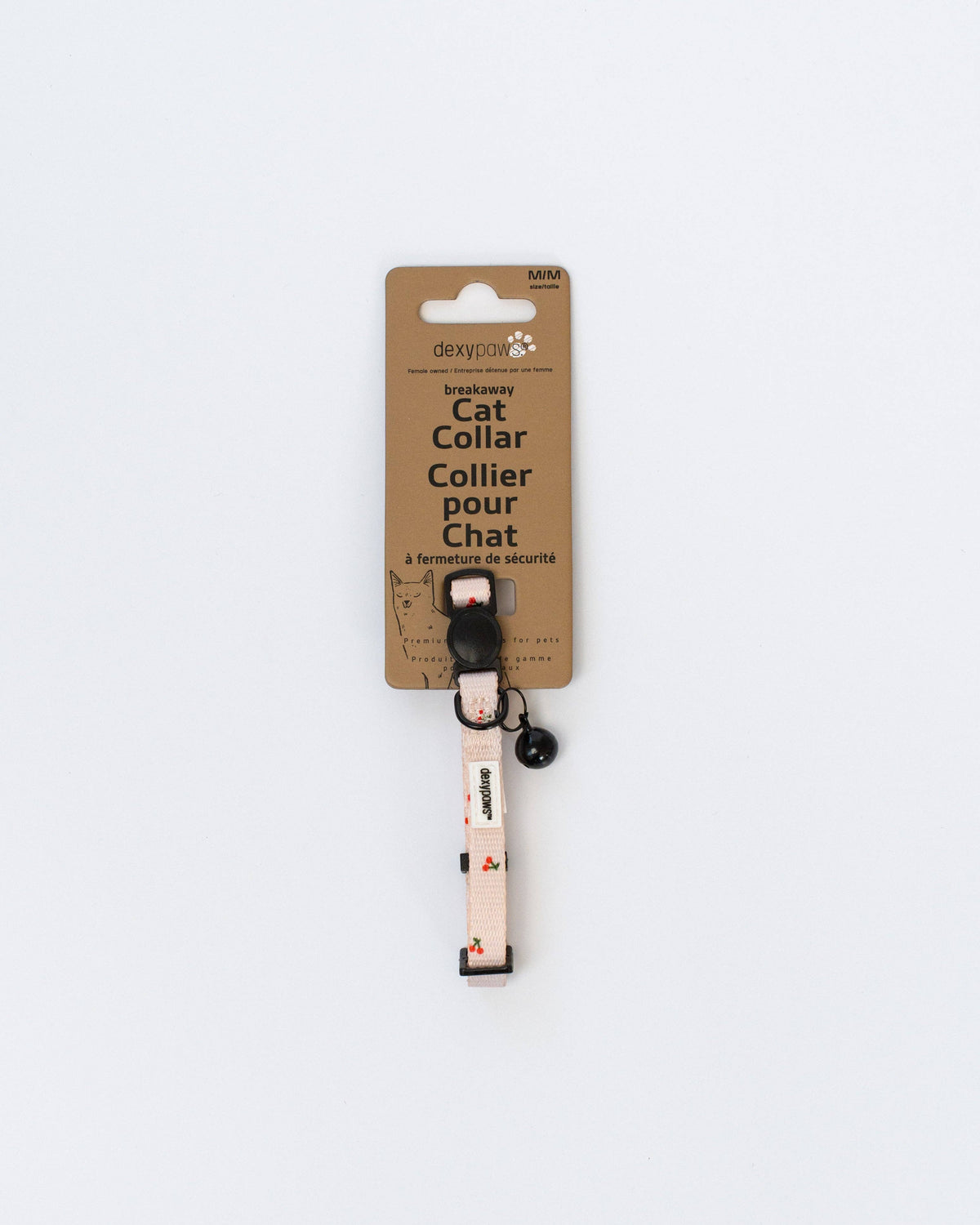 Dexypaws Cherry Breakaway Cat Collar