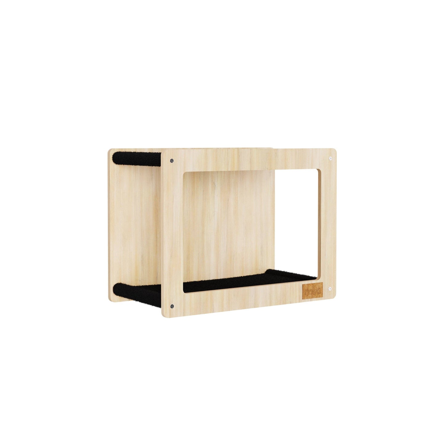 The HideoutSquare Double Cat Hammock Cube | The Mural Collection