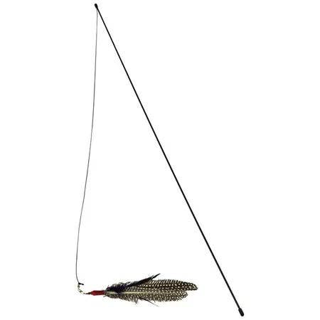 Go Cat Da Bird Rod & Feather Cat Wand Toy — Handmade in the USA