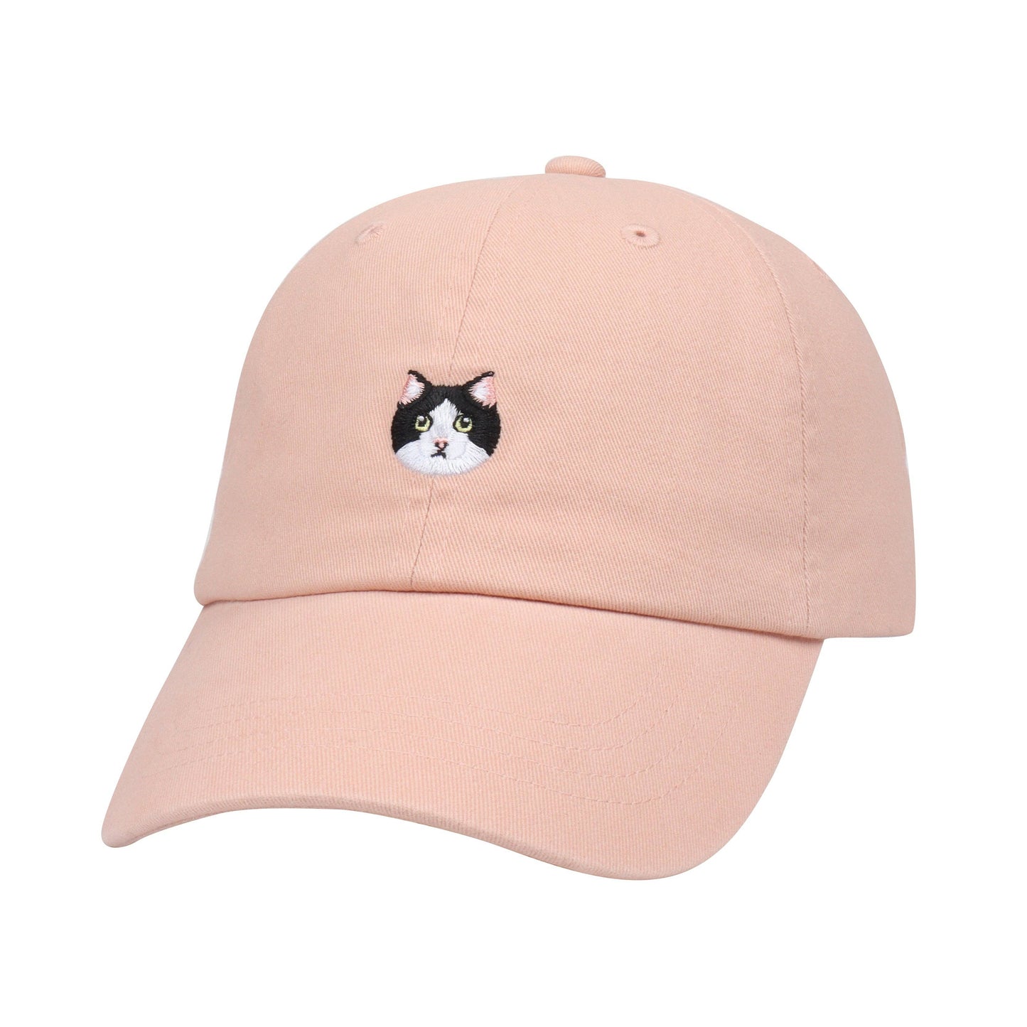 Tuxedo Cat Baseball Cap | Cotton Hat for Cat Lovers | HatPhile